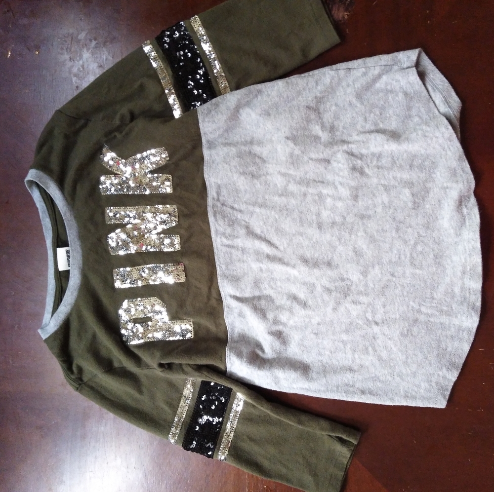 Pink half sleeve Tee